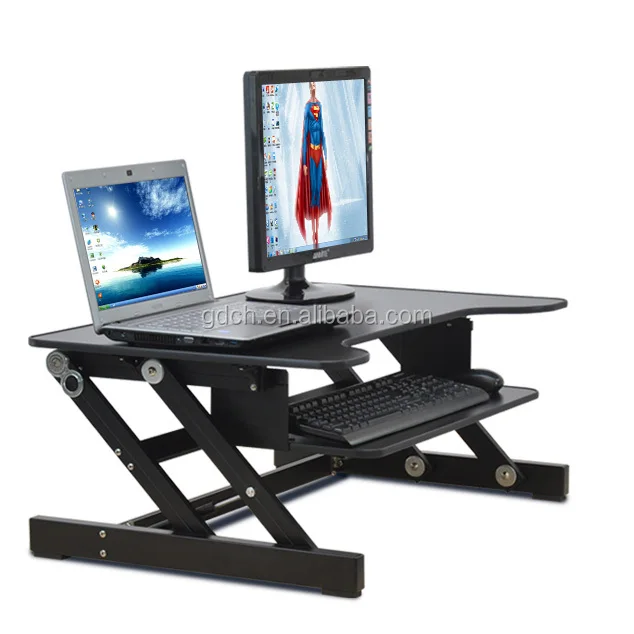Mdf Desktop Height Adjustable Portable And Foldable Laptop Table
