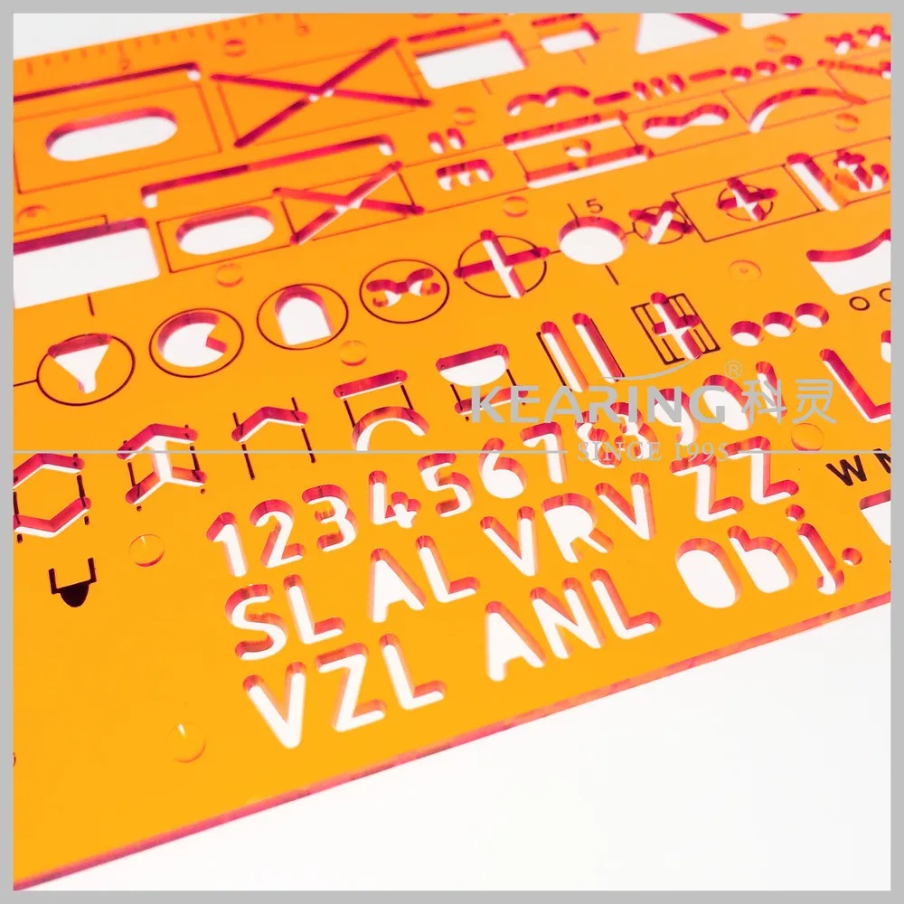 GRAVUREM-Signierschablonen Schrifthöhe 80mm Stencils 0-9 Schablonen