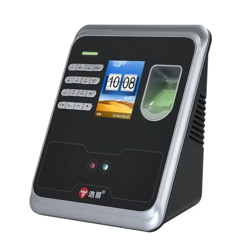 Push device. Time attendance terminal. biometric reader. face recognition attendance device. biometric verification.