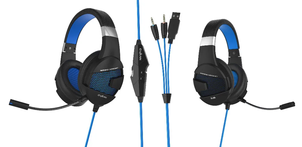 headset with mic for laptop with double jack
