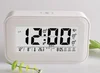 humanized multi-alarm setting smart night light digital talking alarm clock