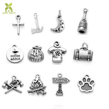 Wholesale Metal Charms For Bracelets,Custom Engraved Logo Charms Jewelry - Buy Bead Charm,Custom ...