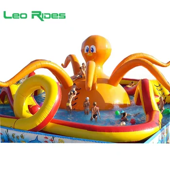 inflatable octopus pool toy