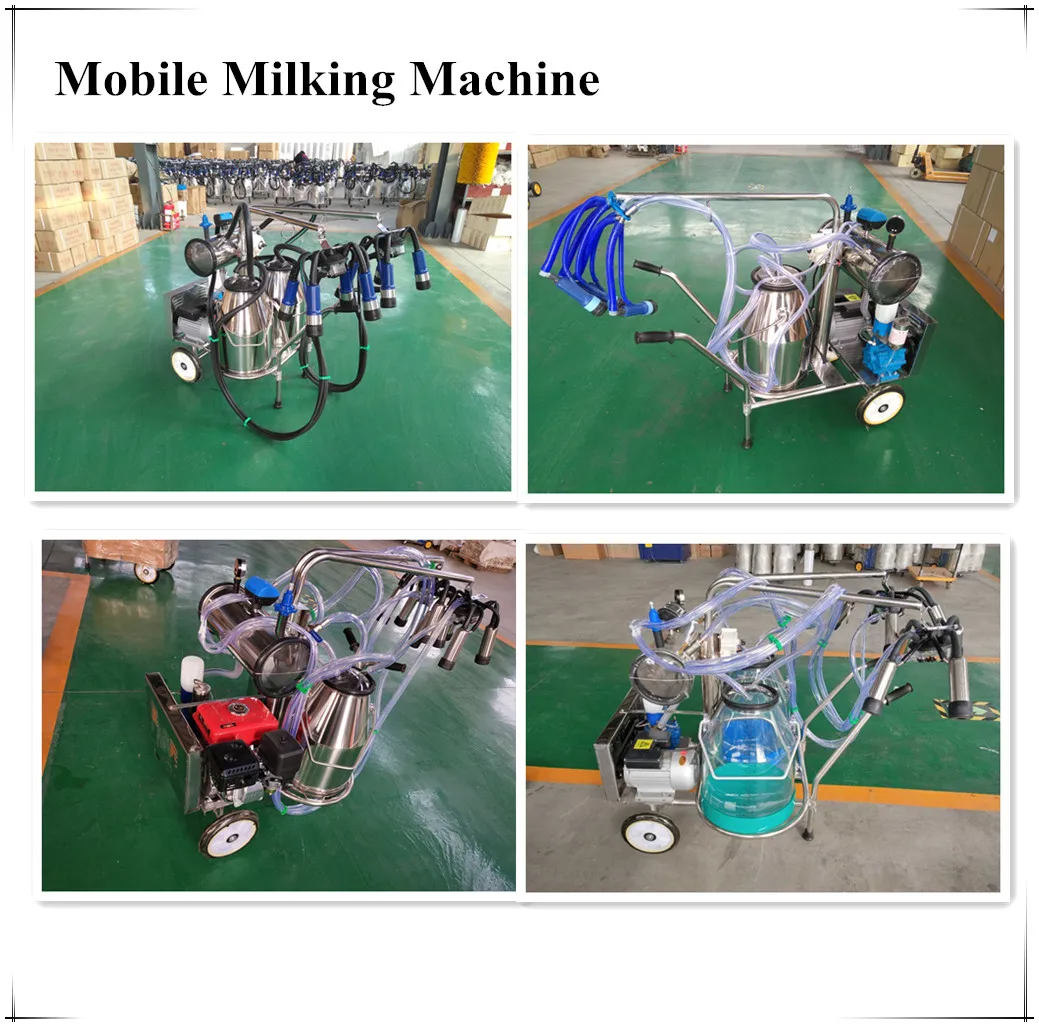 Mobile Cow Milking Machine