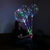 TOPREX DECOR LED fairy light clear bobo balloon toys string balloon wave light wholesale