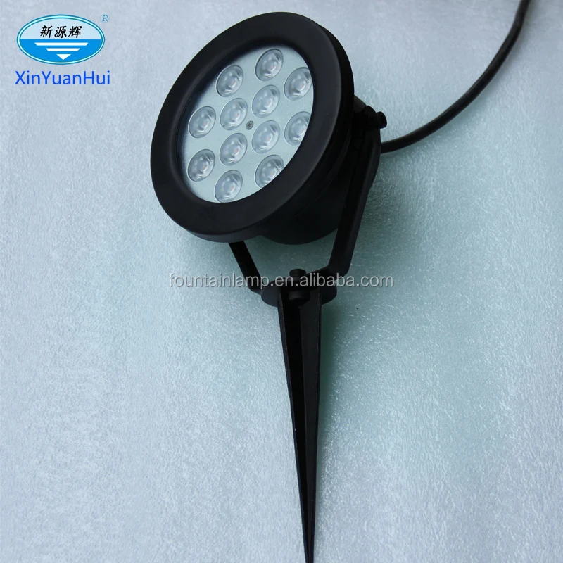 New garden spike led light 12W IP68 12V led landscape lighting