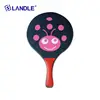 plastic wooden MDF carbon rackets set eva foam for beach tennis racket