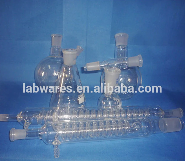 Laboratory Glassware Distillation Instrument Conical Flask,Boiling Flask,Reflux Condenser Buy