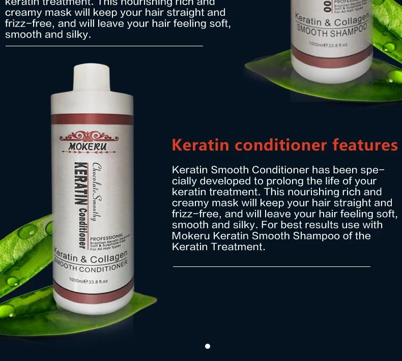 Mokeru Keratin Straight Hair Treatment For Long Straighten Hair