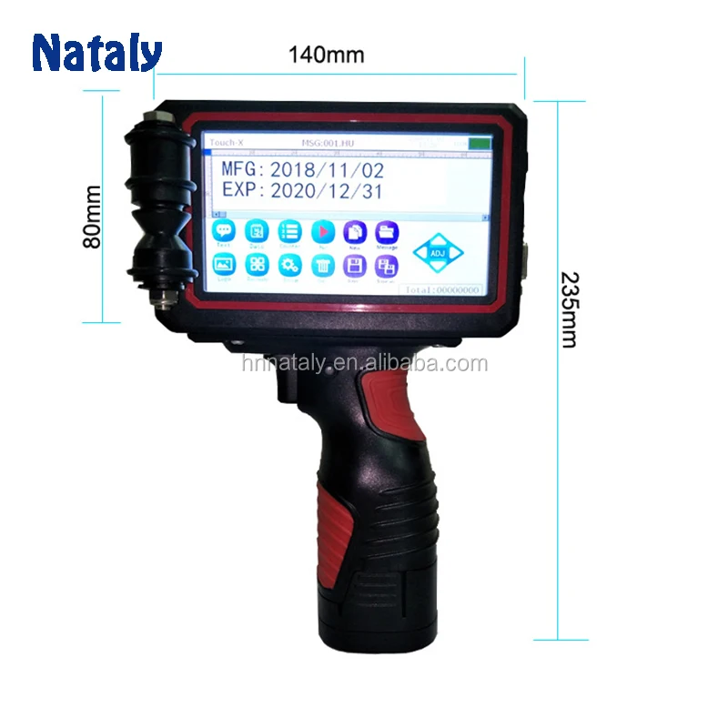 Nataly TX Handheld Inkjet Printer Hand Jet Printer