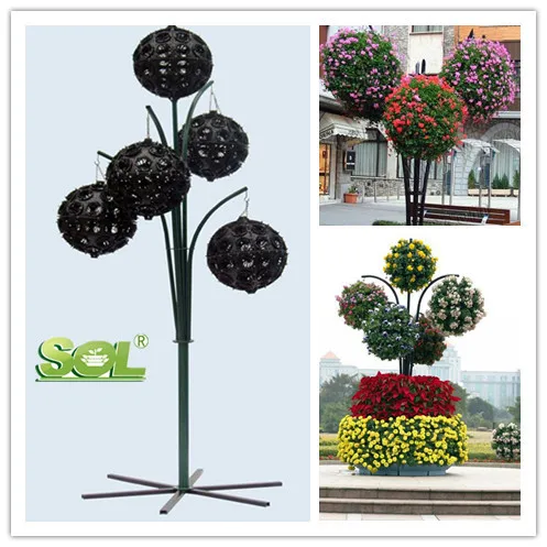 decorative hanging garden balls