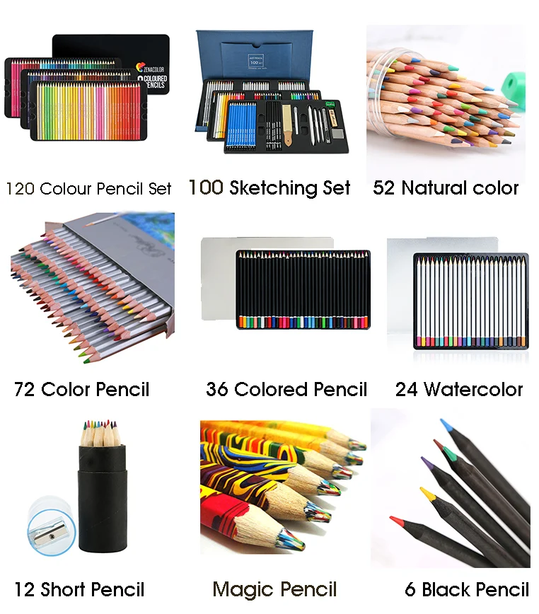 eco coloured pencils