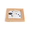 Wooden sand plates hotel furnishing articles
