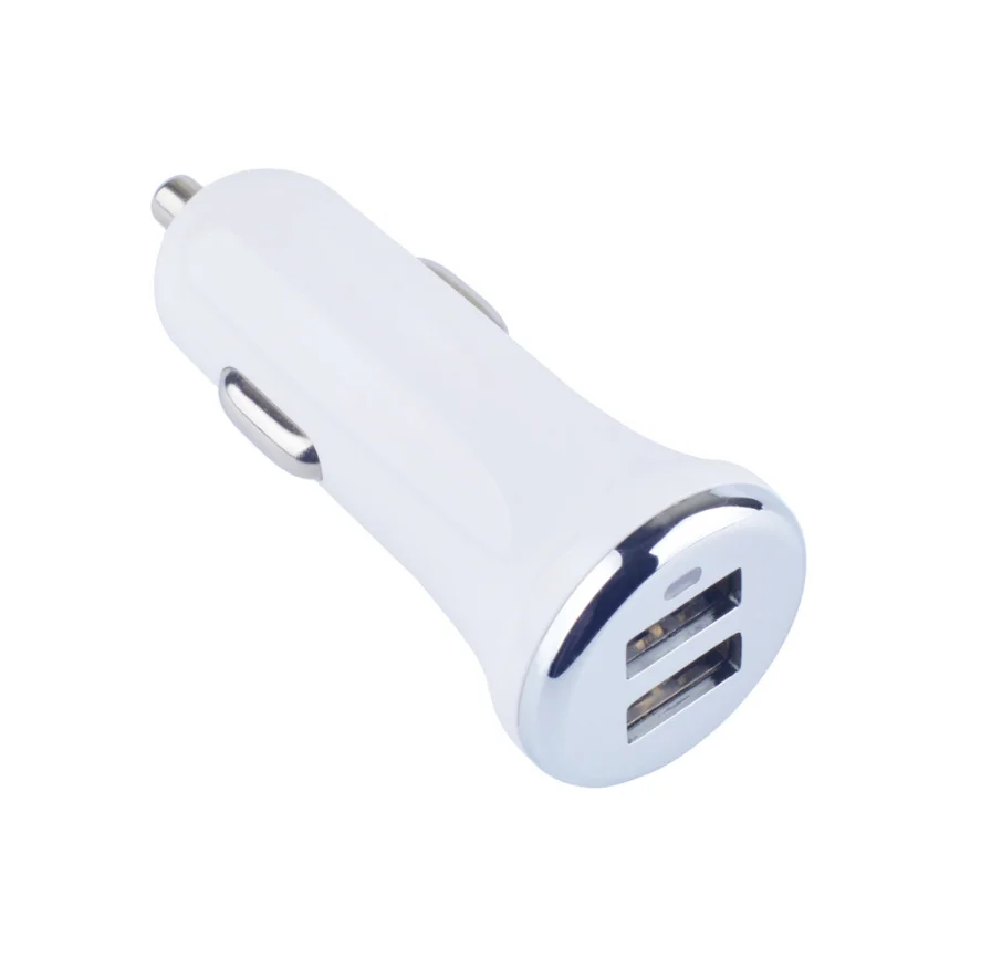 Shenzhen Belen Wholesale Cheap Price 5V 2.1A Portable Mini Dual Usb Car Smartphone Charger Custom Usb Car Charger 2 port
