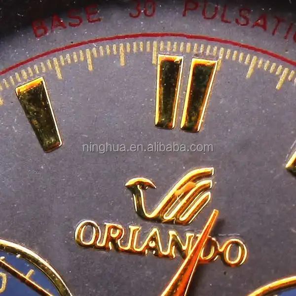 Bon Prix Luxe Quartz Mouvement hommes Orlando Montre