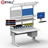Detall. durable adjustable anti-static work table