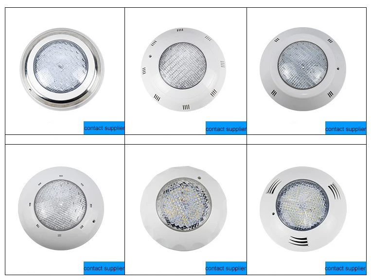 Factory supply OEM/ODM remote control RGB IP68 Stainless Steel 316 Material led pool lights
