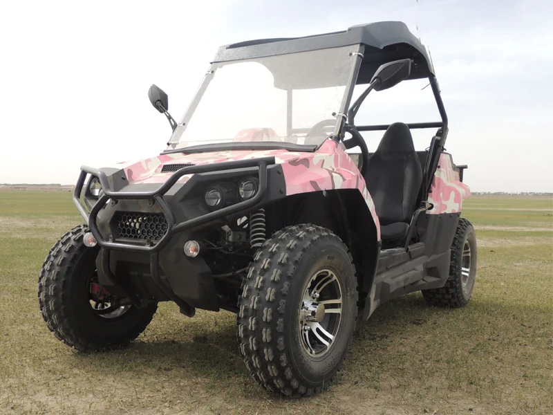 Chain Drive Youth Utv Electric Start 200cc Cvt Kids Side By Side Utv