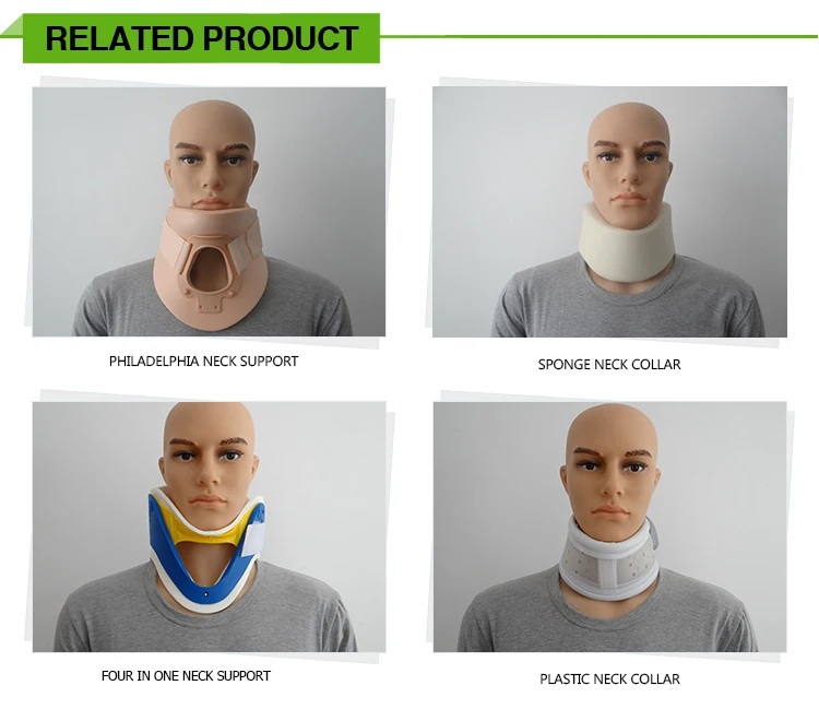 Hospital Adjustable cervical collar free size