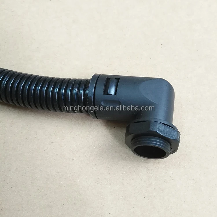Pg11 Right Angle Elbow Flexible Hose Connector For Ad15.8 Flexible Hose
