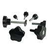 High quality plastic molded fastening screwing knobs