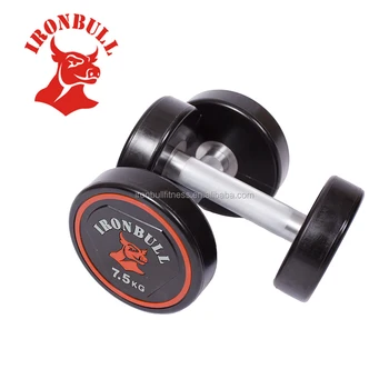 Wholesale Iron Bull Logo Pu Dumbbell View Pu Dumbbell Iron Bull