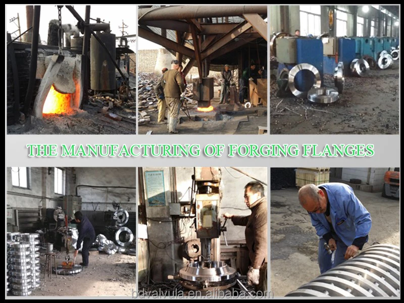 The manufacturing of GOST 12820-80 casting carbon steel flange .jpg