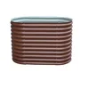 New style Galvanized steel raised garden bed for vegetable flower planter edge
