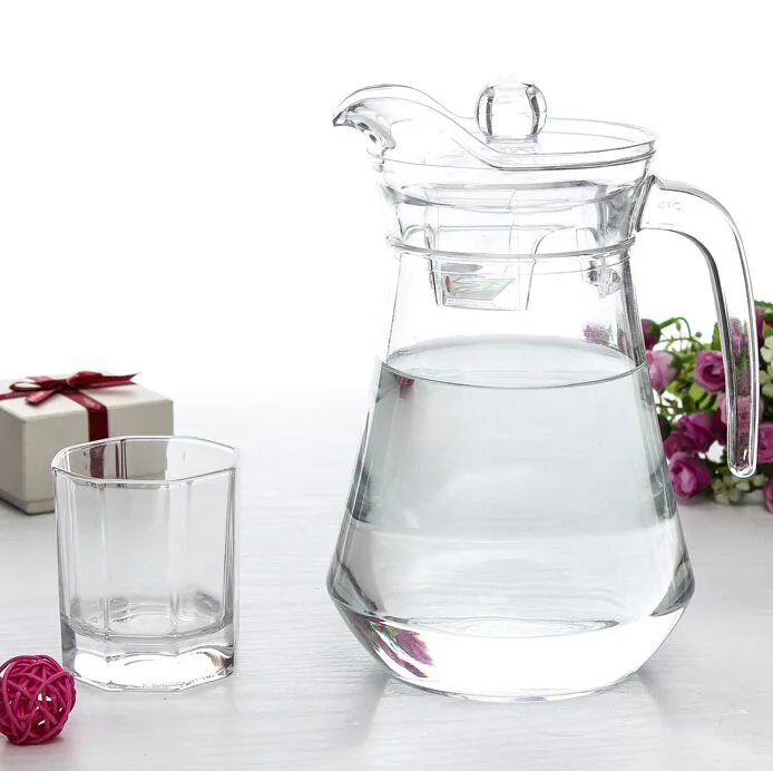 1.3l Large Capacity Glass Jug Water Jug 