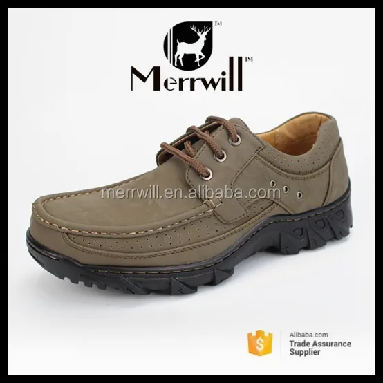 Outdoor Hiking Safty Anti-slip Worker Casual Lace-up Men Steel Toe Shoes