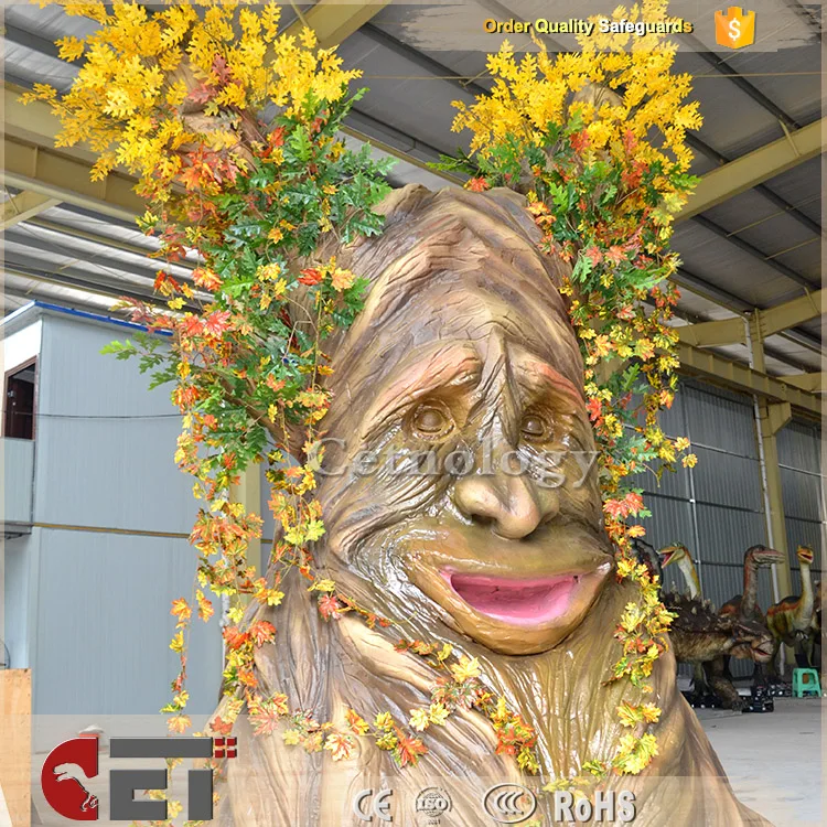 Animatronic Talking Tree Speak Tree With Face For Christmas