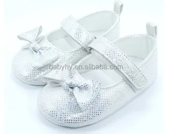 baby shoes white