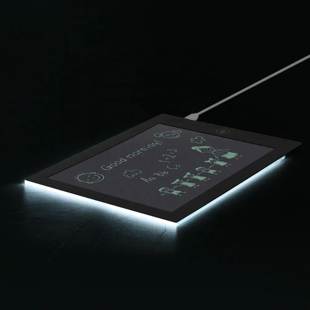 12inch Portable Two In One Led Light Pad With Lcd Writing Board Tracing