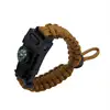 2019 New developed high quality good performance popular outdoor equipment hiking products survival bracelet