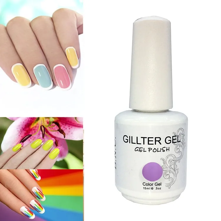 Organic Acrylic Nail Products Nail Polish Colors Wholesale 15ml Uv Gel