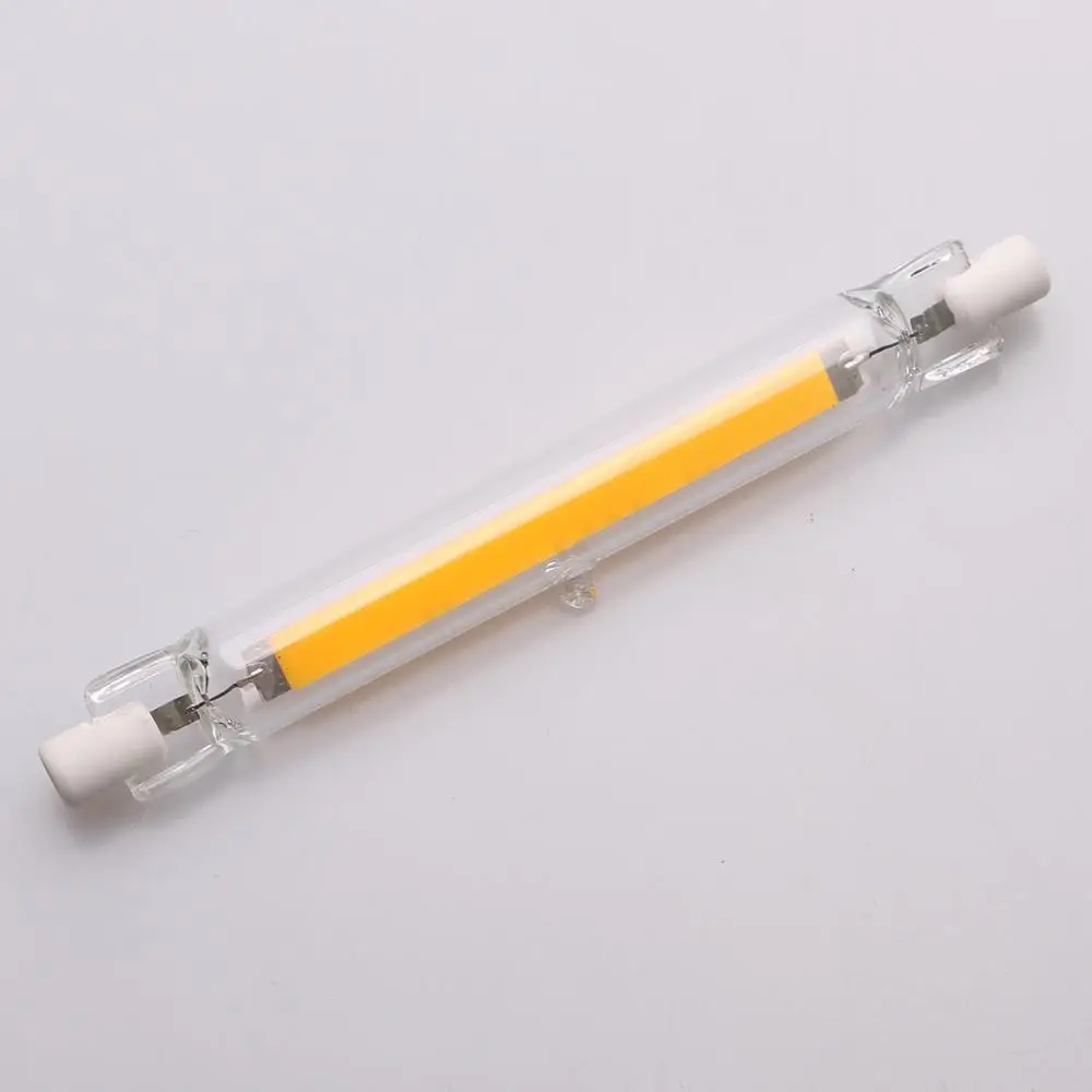 Double-Ended Fitting for R7s J78/ Bulbs with Teflon Cable for Linear Lamps/ 78/ mm.