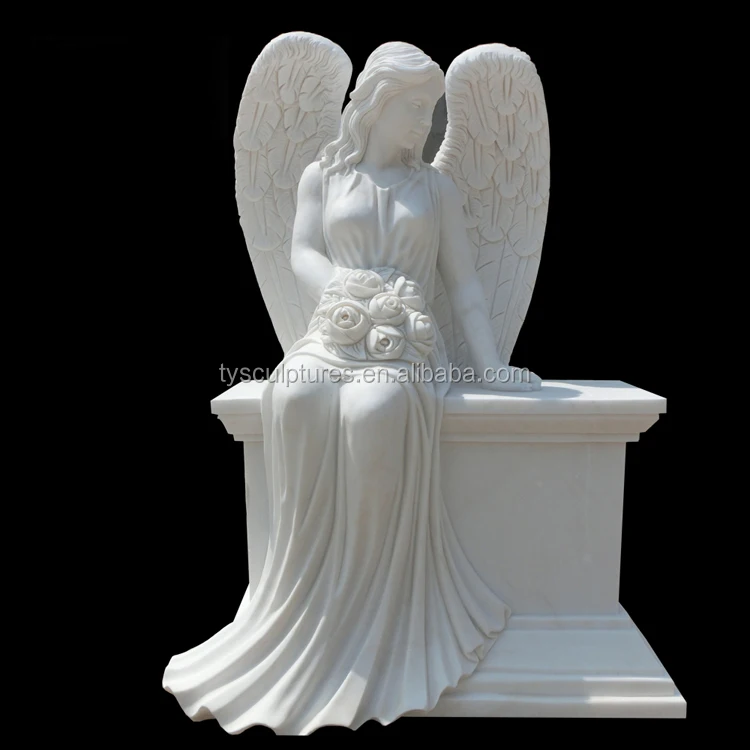 stone angel gravestone