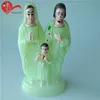 Custom religious goods statue religious christian products Luminous religious resin holy family statue