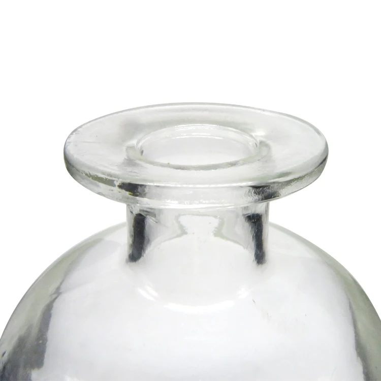 Download 250ml Clear Unique Spherical Shape Glass Bottle With Cork ...