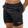 Custom 100% Polyester Fitness Sports Shorts Mens Gym Shorts