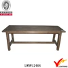 solid natural aged wood skin fancy dining tables