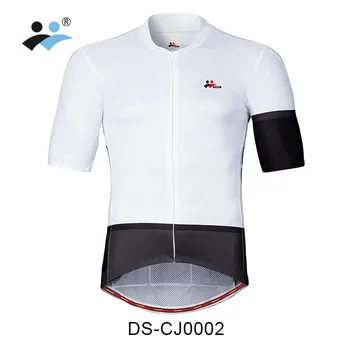 black and white cycling jersey