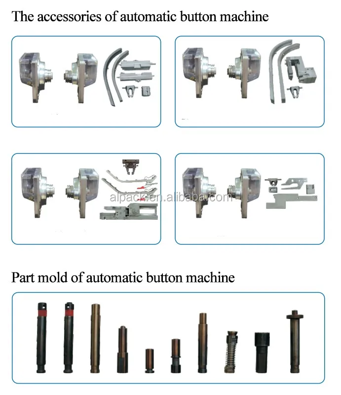 rivet press snap attachments