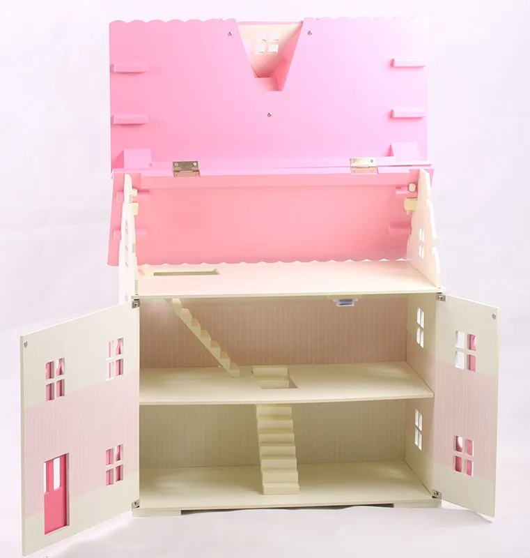 Classic Pink Doll House Buy Doll House,Doll House,Pink Doll House