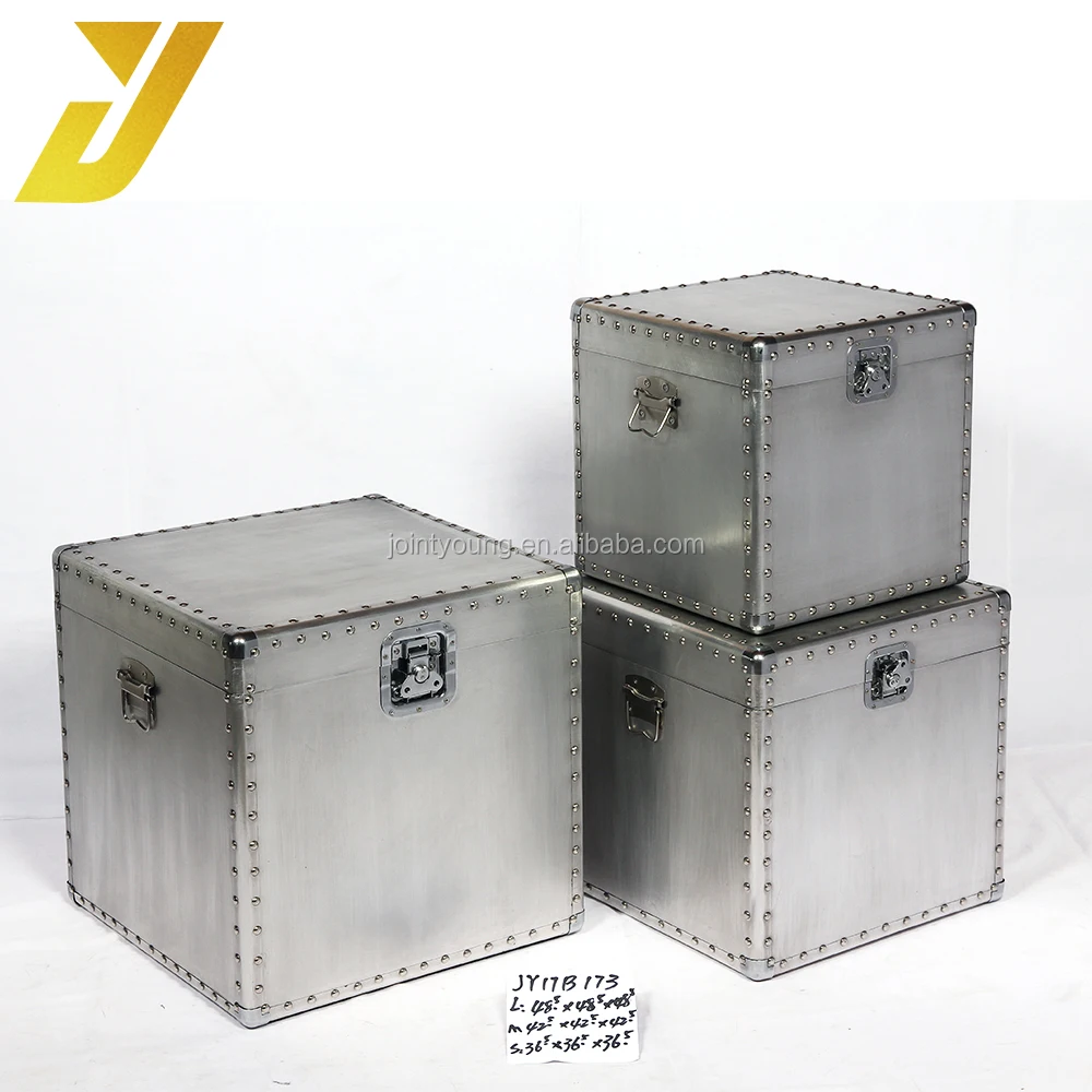 Vintage Aluminum Storage Trunk Buy Aluminum Trunk,Storage Trunk,Trunk