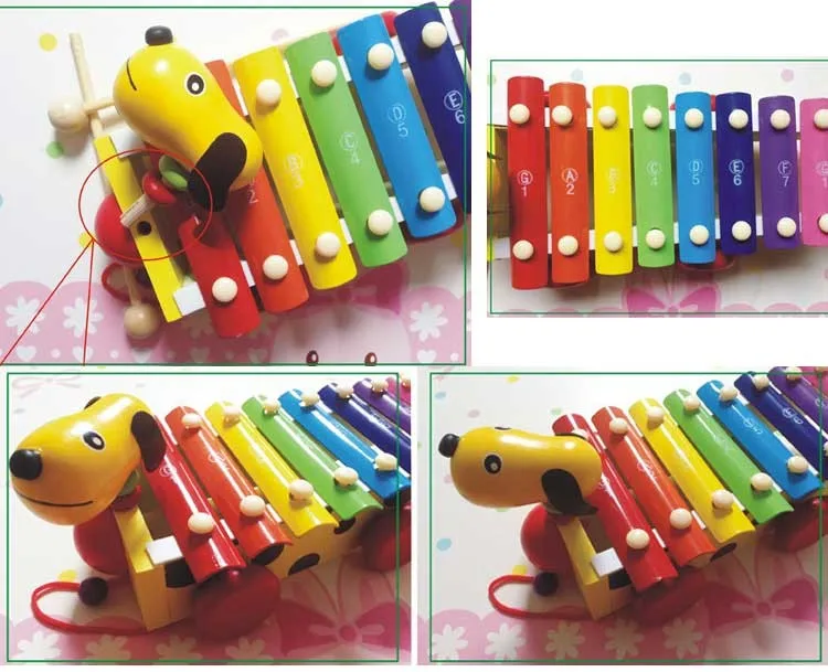 dog xylophone toy