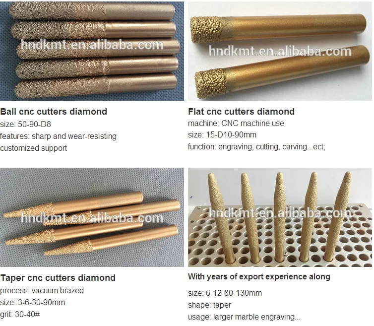 Marble Stone And Glass Engraving Bits/marble Cutting Tools/diamond