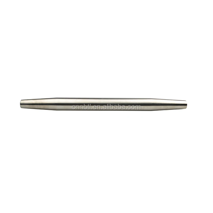 
Factory sale professional quality assurance stainless steel embossed rolling pin 