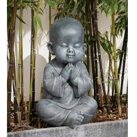 Hot Sale Bronze Little Garden Thai Monk Statues For Decoration - Buy ...