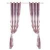 Hot sell polyester printed leaf curtain